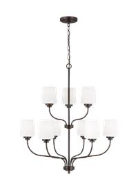 Nine Light Chandelier