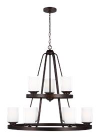 Nine Light Chandelier