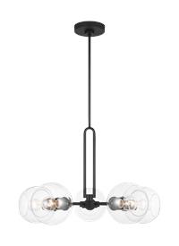 Five Light Medium Chandelier