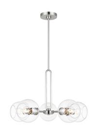 Five Light Medium Chandelier
