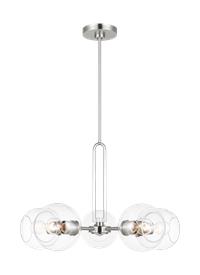 Five Light Medium Chandelier