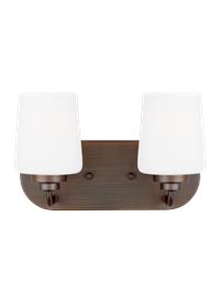 Two Light Wall / Bath