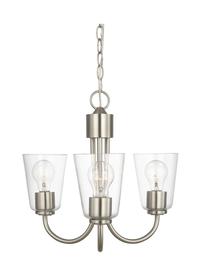 Three Light Chandelier