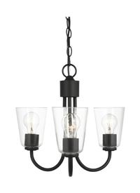 Three Light Chandelier