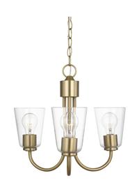 Three Light Chandelier