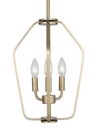 Three Lignt Chandelier